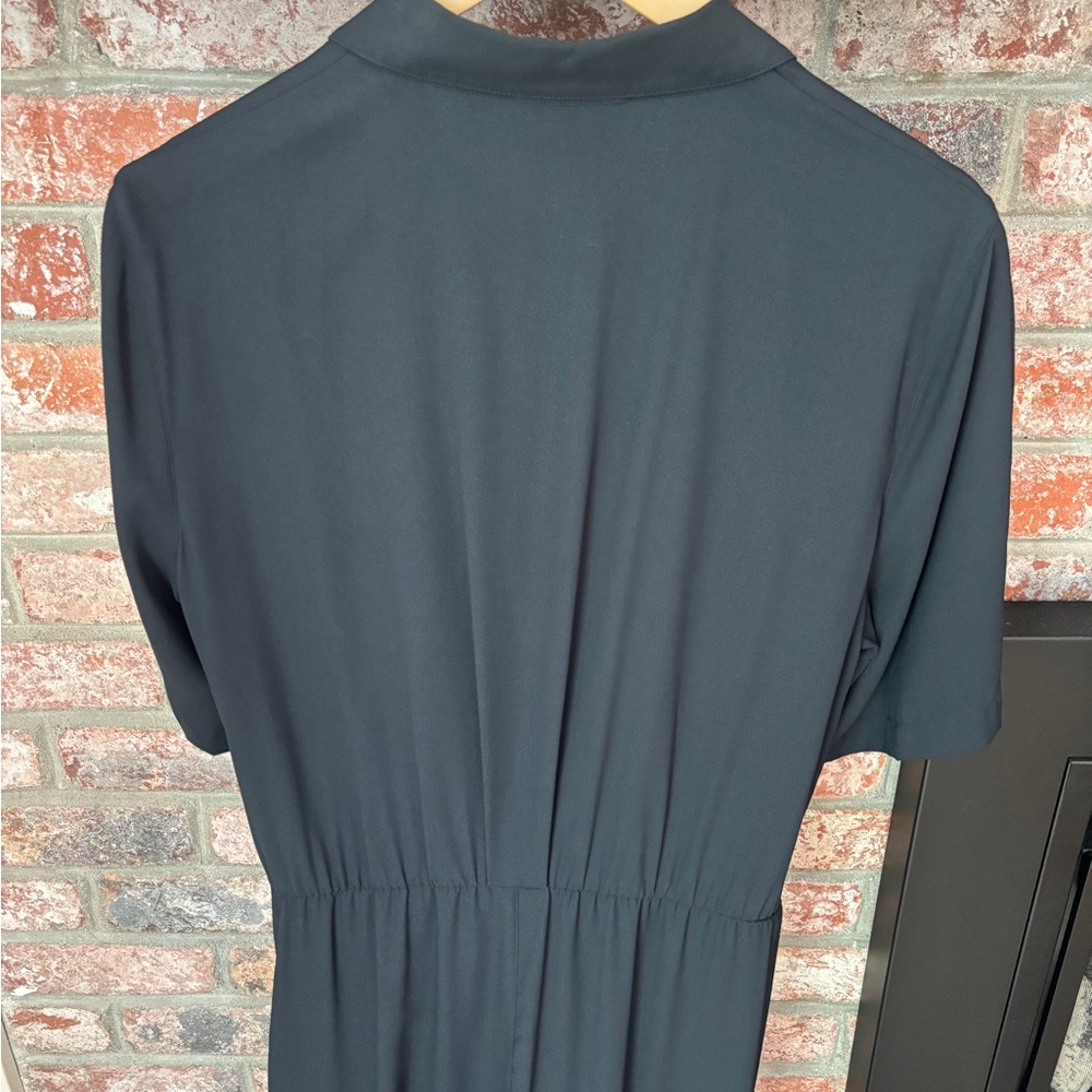 Kate Spade NY Mainline Ruched-Front Shirt Dress - Picture 7 of 7